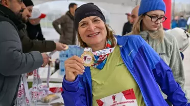 Koşu sırasında çekilmiş fotoğraf