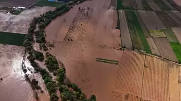 Sel sonrası zarar gören bağ evleri