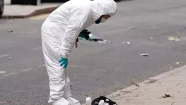 Kaza anındaki araç ve yayalar