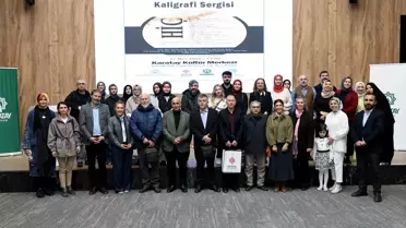 Sergideki Kaligrafi Çalışması
