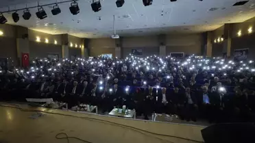 Muhsin Yazıcıoğlu ve beraberindekiler anma töreninde