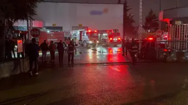 Yangın anında itfaiye ekipleri