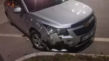 Kazanın yer aldığı yolun görüntüsü