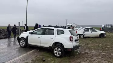 Kaza anındaki araçların çarpışma anı