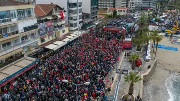 Özgür Özel konuşma anı