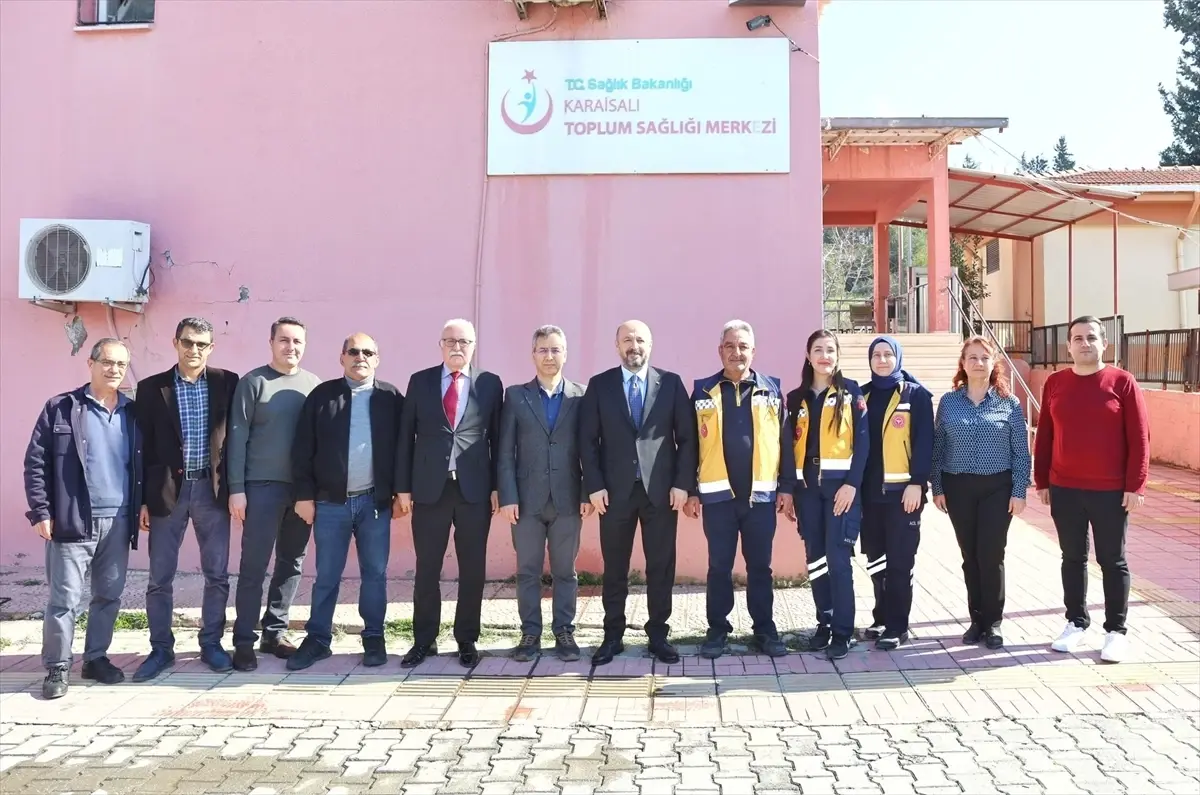 Adana Sağlık Müdürü Halil Nacar, Karaisalı’da Sağlık Hizmetlerini Değerlendirdi