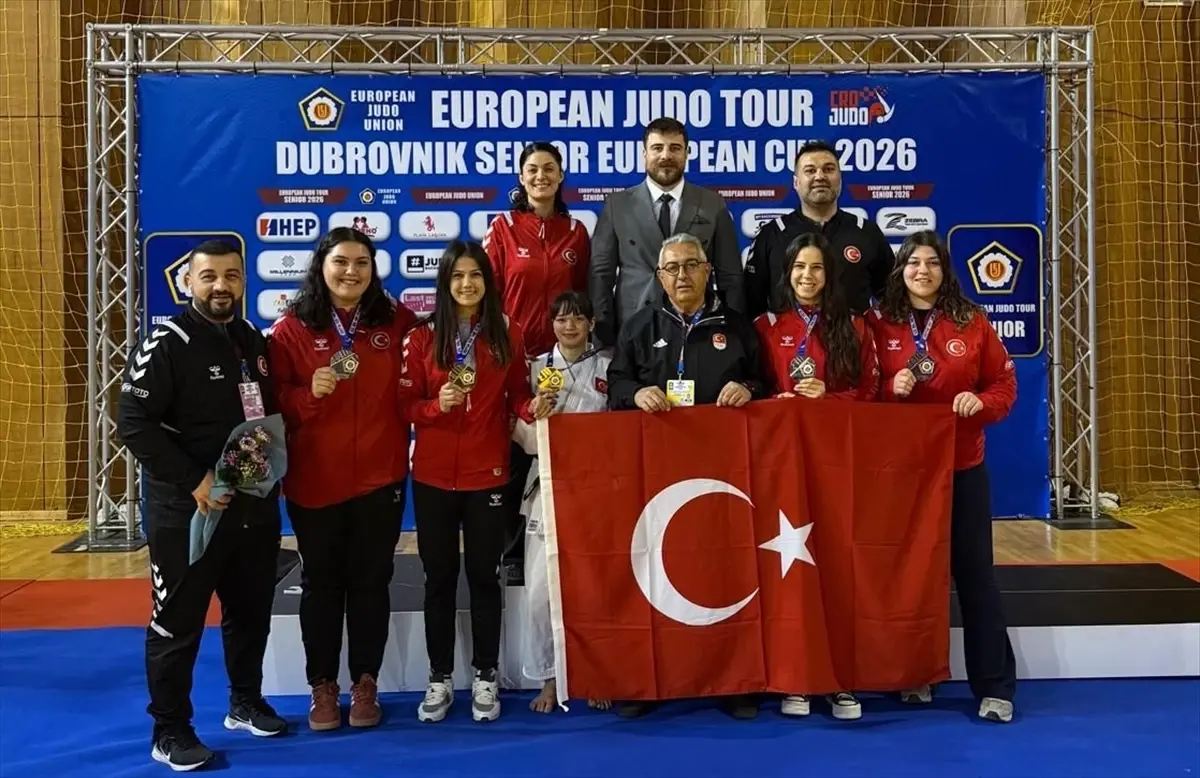 Türk Judo Takımı Avrupa Kupası’nda 8 Madalya Kazandı