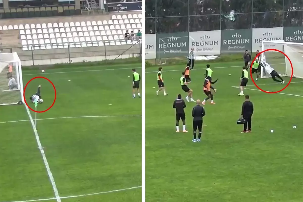 Volkan Demirel, 44 Yaşında Antrenmanda Kaleye Geçerek Yaş Sınırlarını Yıktı