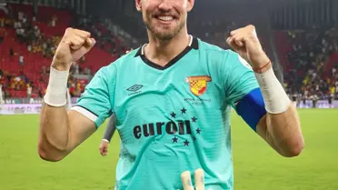 Mateusz Lis antrenmanda