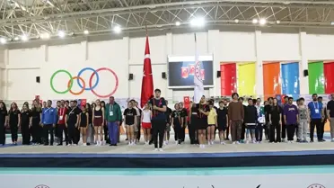 Parkur müsabakalarından bir anlık görüntü