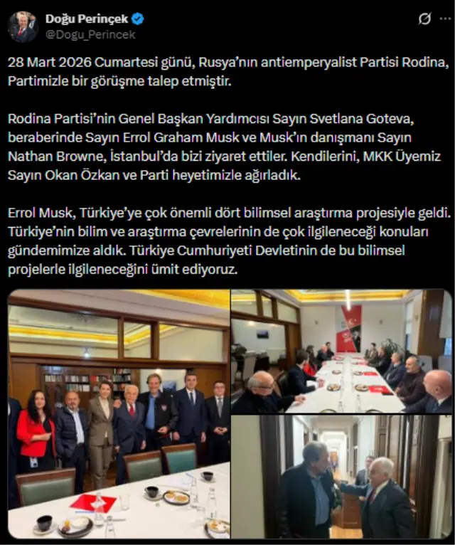 Toplantı sırasında konuşan Doğu Perinçek