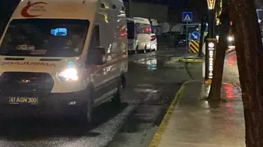 Yangın sonrası itfaiye ekipleri