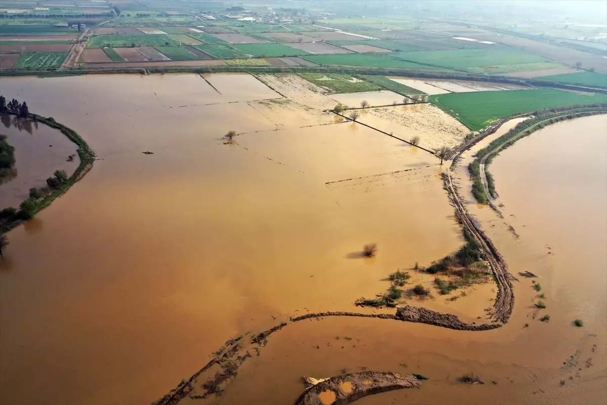 Büyük Menderes Nehri Aydın’da Sel Felaketine Yol Açtı