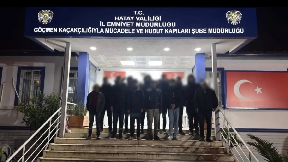 Hatay’da 11 Göçmen Yakalandı, 2 Organizatör Tutuklandı