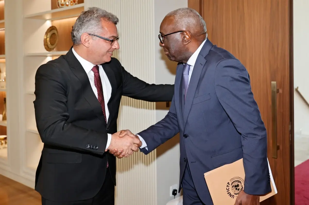 Erhürman, BM Barış Gücü Şefi Diagne ile Görüşmelerini Paylaştı