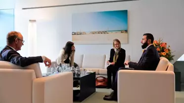 Berlin'de yapılan resmi görüşme