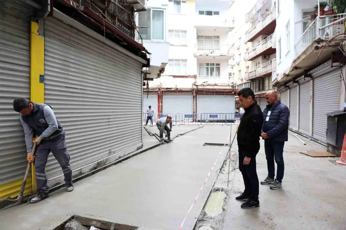 Marmaris Çarşısı Yenileniyor: Başkan Ünlü’nün Vizyonu Şehrin Gözbebeği Olacak