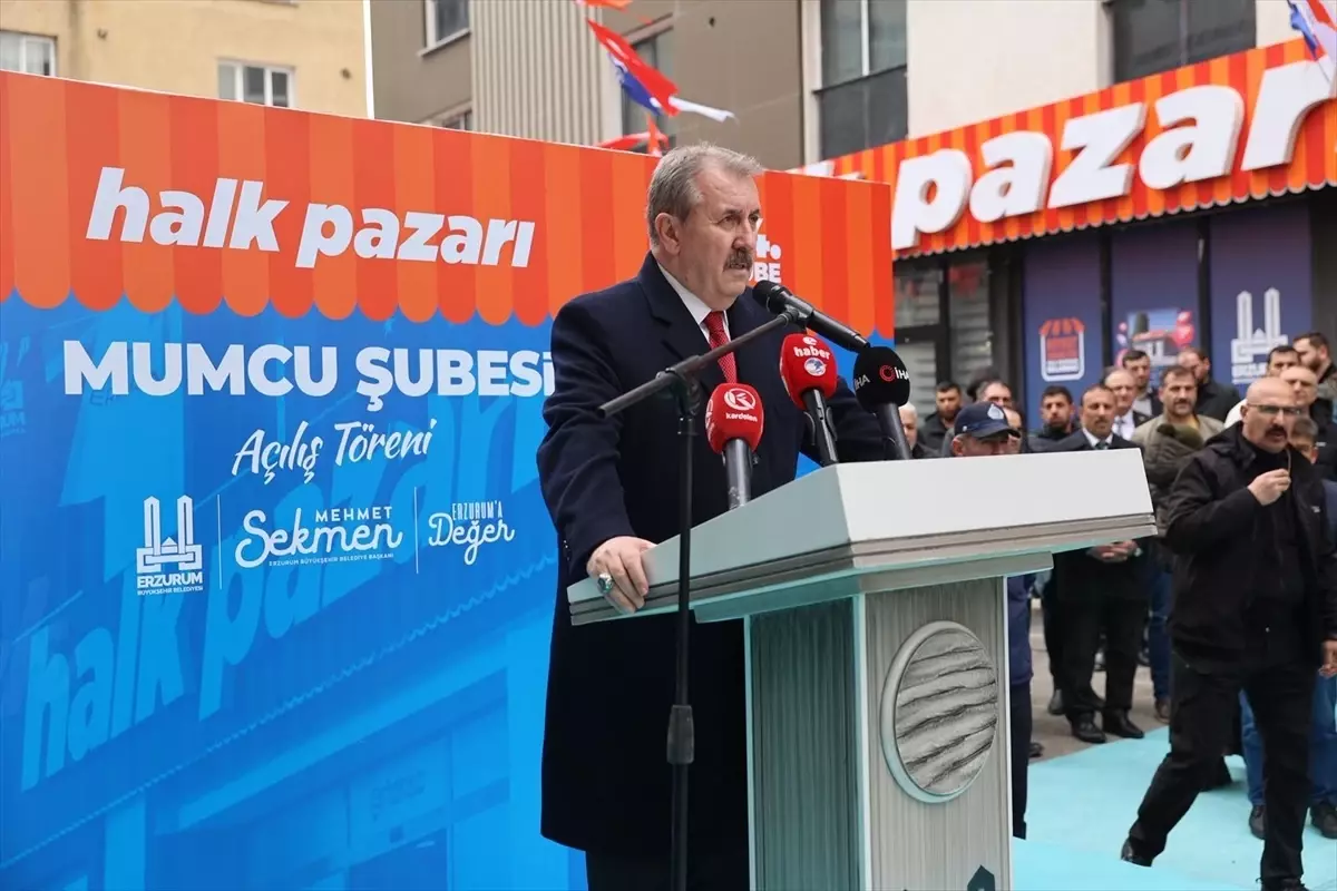 Erzurum’da 14. Halk Pazarı Açıldı: Yerel Üreticilere Yeni Ticaret Kapısı