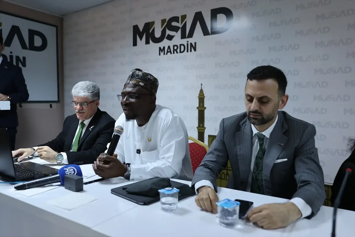 MÜSİAD, Gana Büyükelçisi Nasiruddin ile Mardin’de Ekonomi Diplomasisi Buluşması