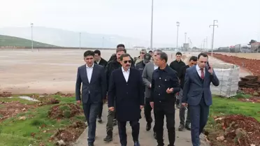 Tır parkı giriş bölgesi