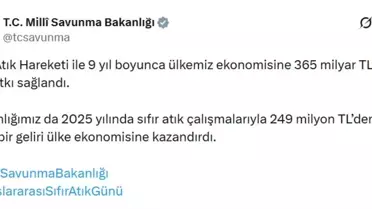 MSB sıfır atık çalışması görseli