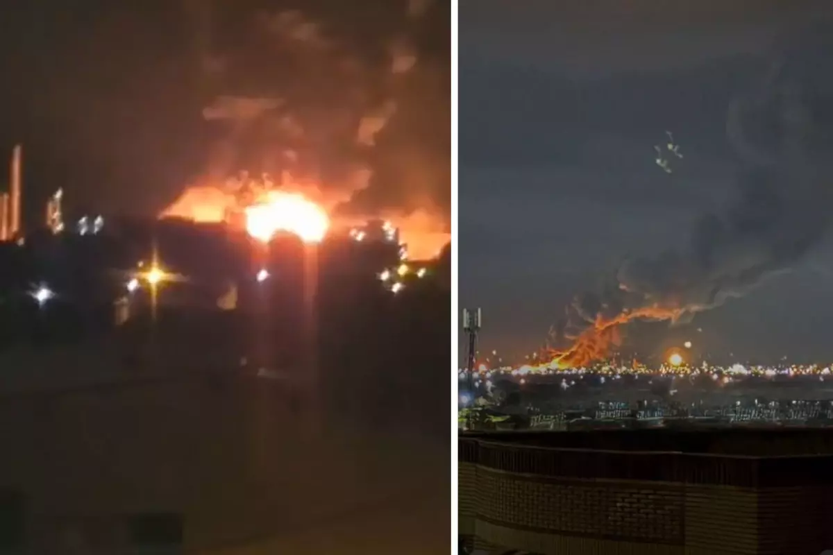 ABD ve İsrail’in Tebriz Petrokimya Tesisi Üzerine Bombardımanı