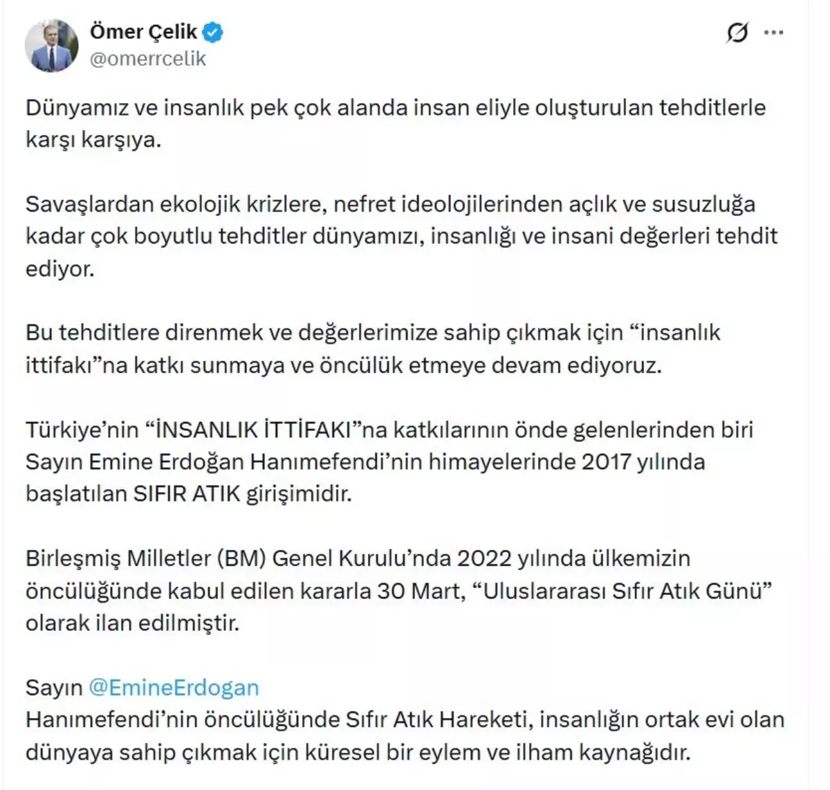 Sıfır Atık Hareketi Küresel Dönüşümde Öncü Rol Oynuyor