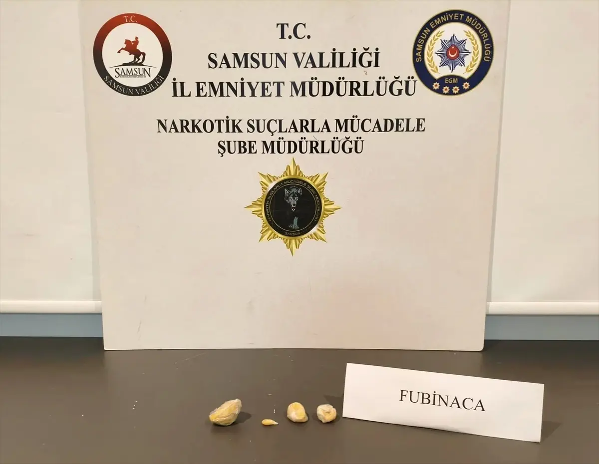 Samsun'da Araç Teybinde Yakalanan 52 Gram Uyuşturucu Operasyonu