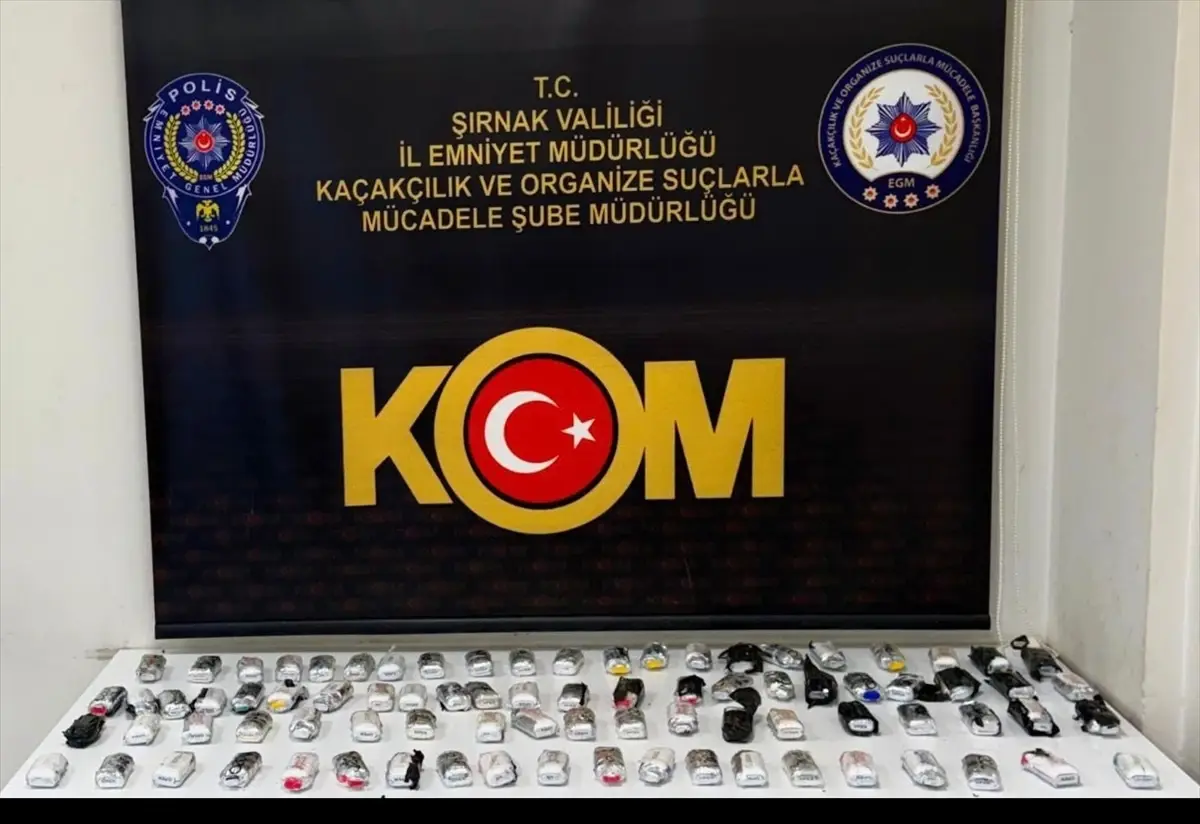 Şırnak'ta Kaçakçılık Operasyonu: 37 Şüpheli Gözaltına Alındı