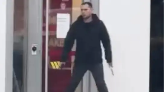 Soygun girişimi sırasında silahlı şüpheli