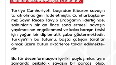 Sosyal medyada dolaşan sahte haber örneği