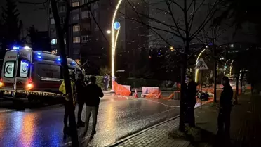 Kazanın meydana geldiği beton bariyer