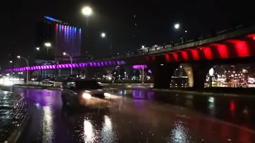 Sağanak yağış sonrası Malatya’da su birikintileri