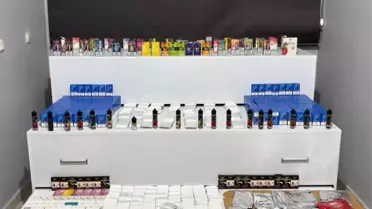 Operasyon sonrası ele geçirilen malzemeler