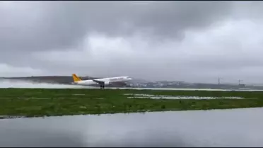 Uçakların pistte hareketi