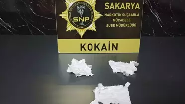 Sakarya’da Anadolu Otoyolu’nda Kokain Operasyonu: 12,2 Gram Ele Geçirildi