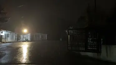 Çatışma sonrası mezarlık görüntüsü