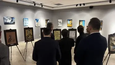 Kütüphane etkinliği sırasında okuma köşesi