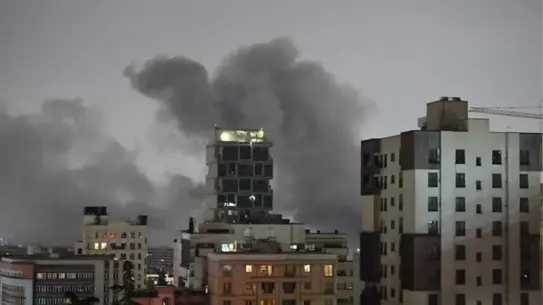 Saldırının etkilediği havaalanı görüntüsü