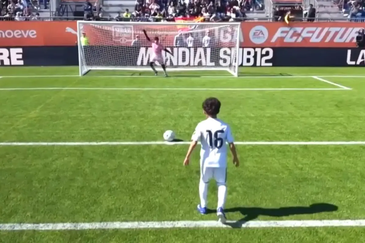 12 Yaşındaki David Sanchez, Panenka Penaltısıyla Dikkatleri Üzerine Çekti