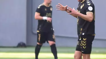 Altay'ın son maçından bir kare