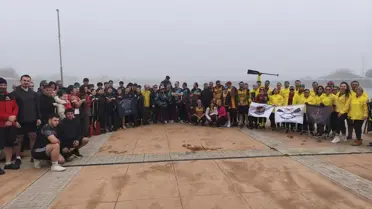 Yarışma sırasında Göktürk Dragons robotu