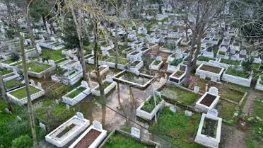 Mezarlıkta suyun yükselişi ve etkilenen alan