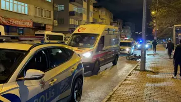 Polisin yakaladığı motosiklet