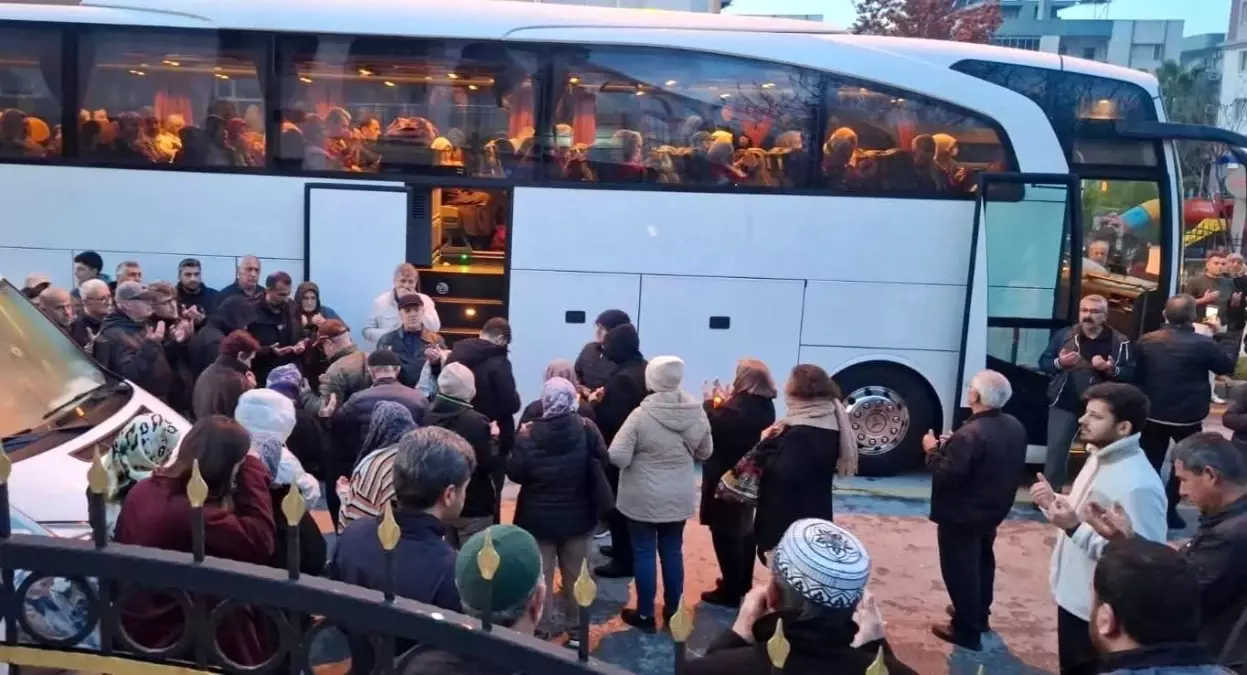 Aydınlı Umreciler Dualarla Kutsal Topraklara Gönderildi