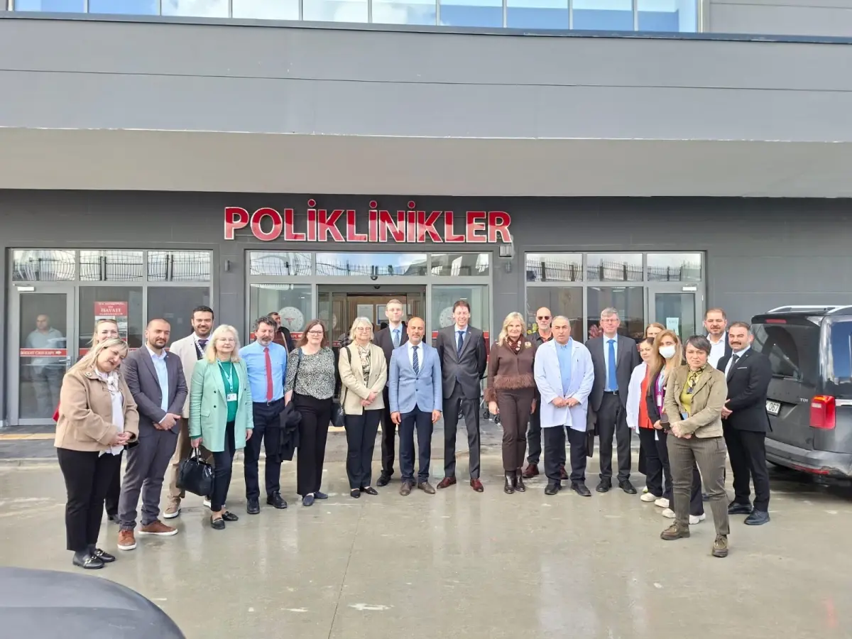 AB Delegasyonu Hatay’da Deprem Sonrası Projeleri Yerinde İnceledi