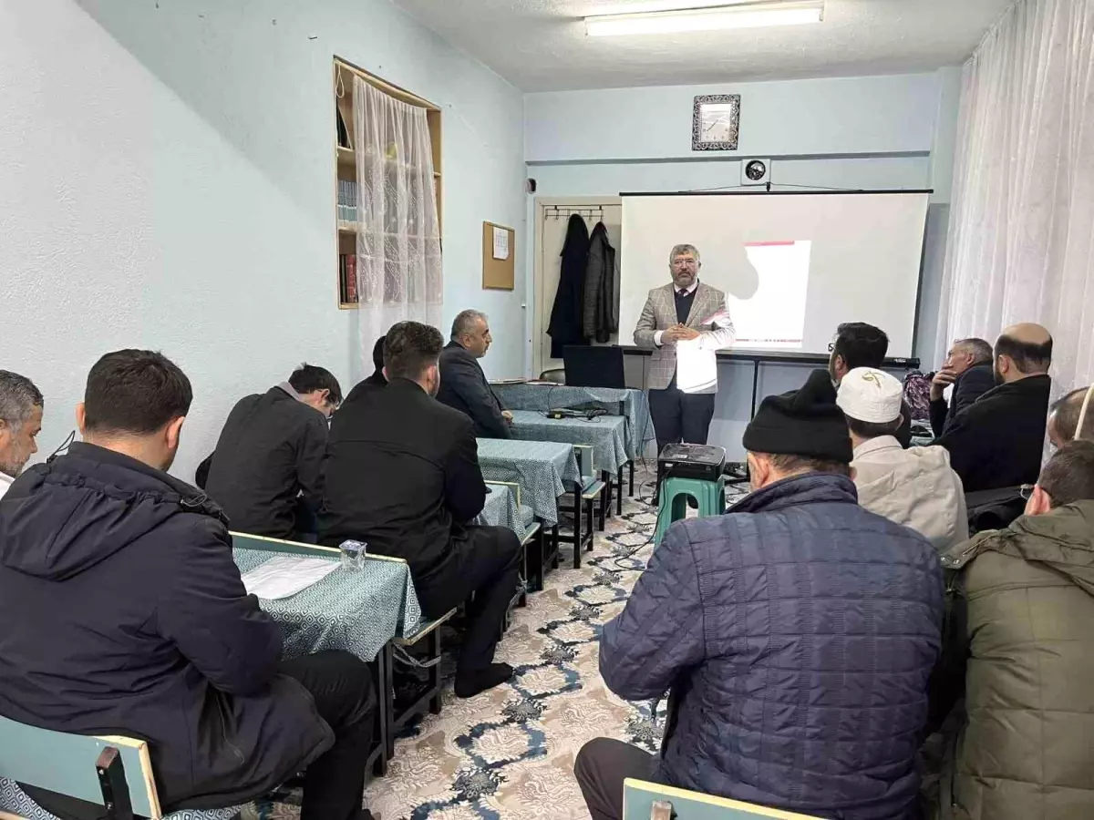 Hisarcık’ta Din Görevlilerine Özel Vaaz Gelişim Kursu Başladı