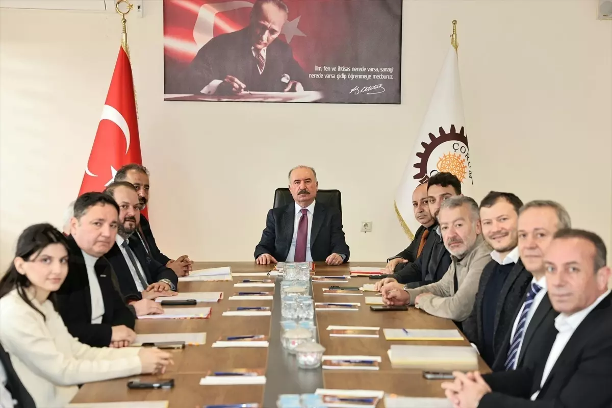 Çorum OSB Yönetim Kurulu 2025 Faaliyet Raporlarını Değerlendirdi