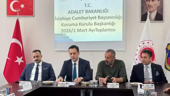 Toplantı sırasında çekilmiş fotoğraf