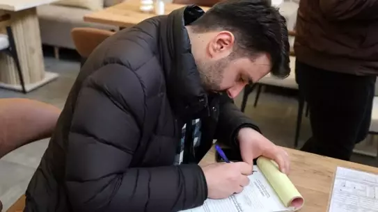 Denetim sırasında çekilmiş fotoğraf